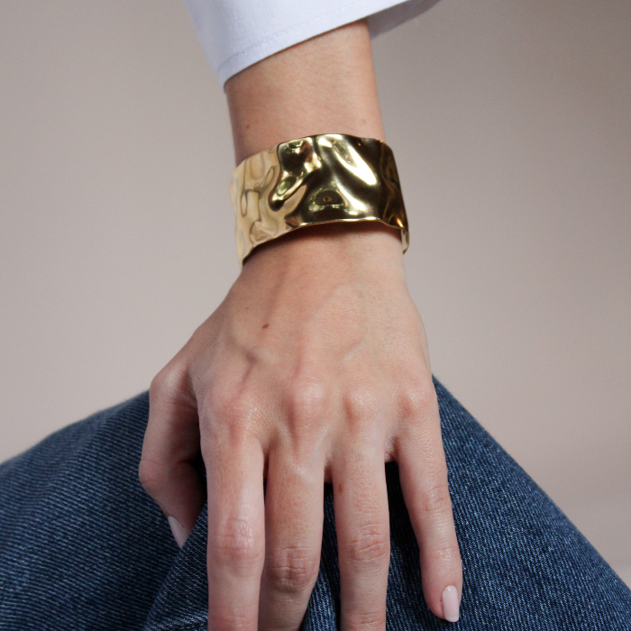 Brazalete Twister Gold