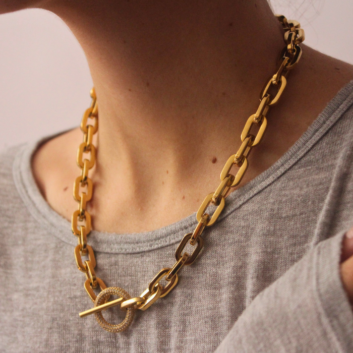 Collar Aro Gold