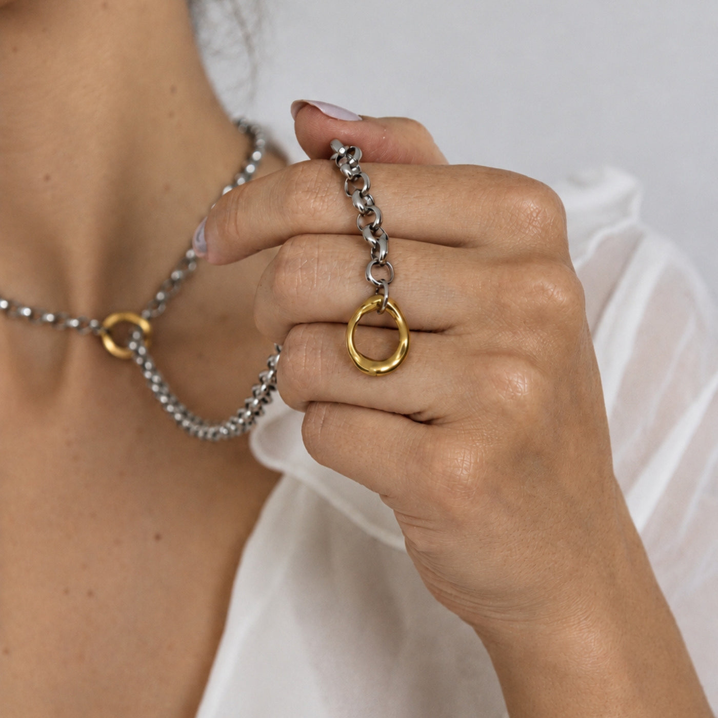 Collar Two Tone