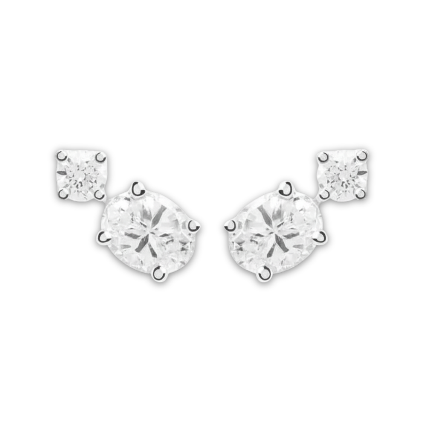 Studs Doble | Alta Joyería