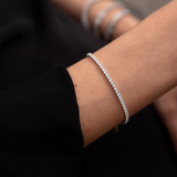 Pulsera Mini Tennis Silver