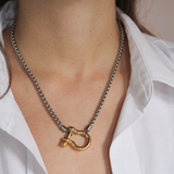 Collar Lucky Silver & Gold