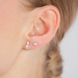 Studs Marquise Silver