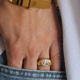 Anillo Horse Eye