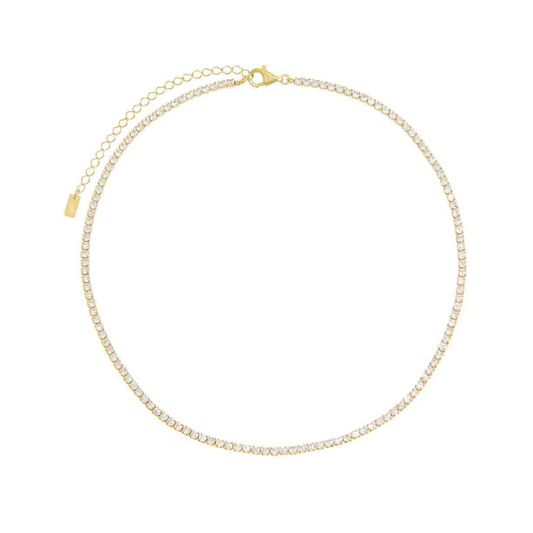 Collar Mini Tennis Gold | Alta Joyería