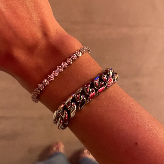 Pulsera Tennis Ajustable