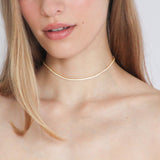 Collar Mini Tennis Gold