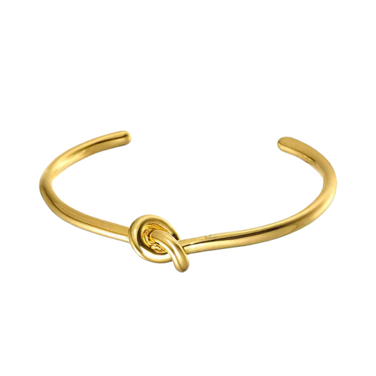 Brazalete Nudo Gold