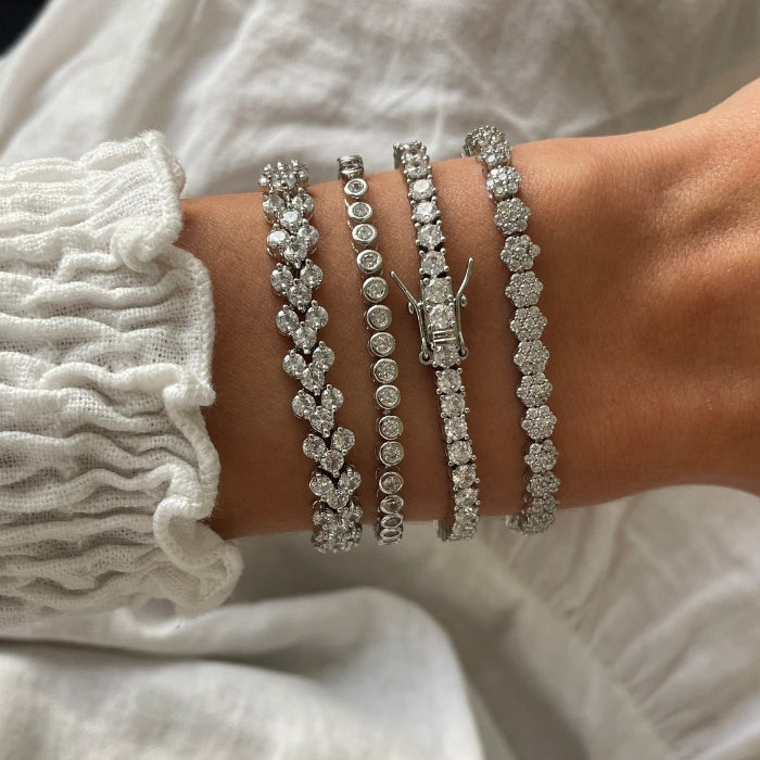 Pulsera Tennis Doble