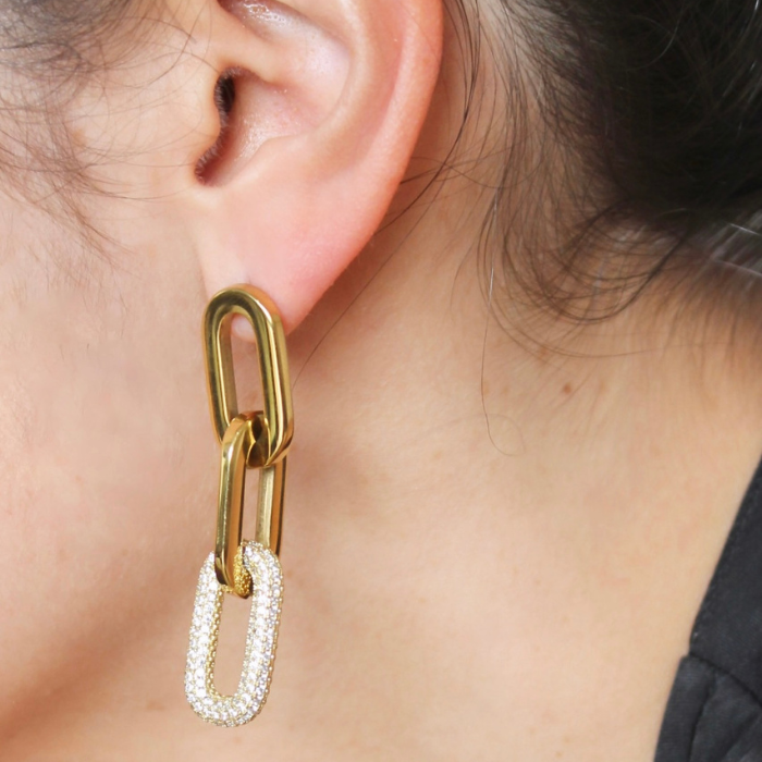 Zarcillos Hera Gold