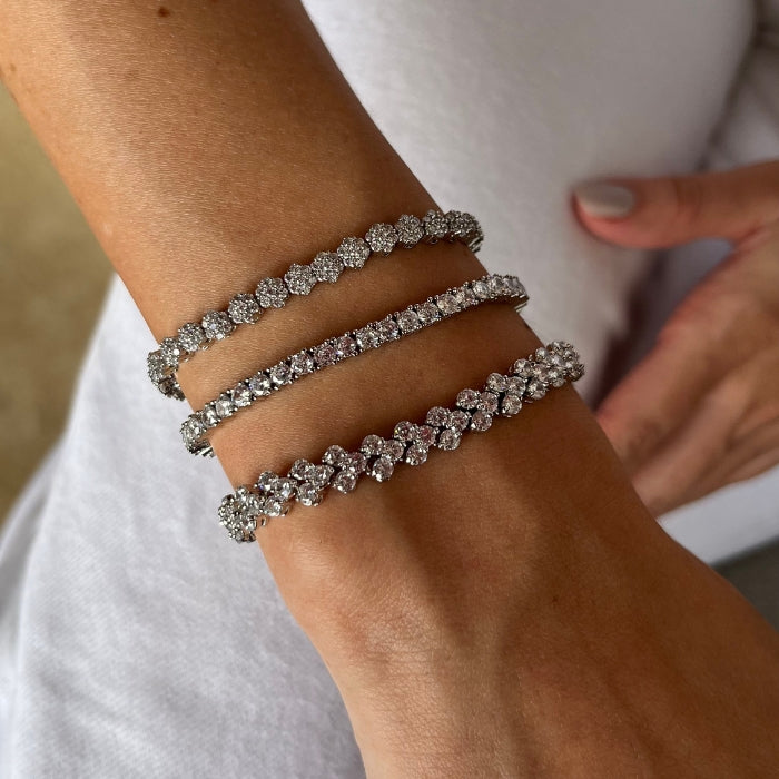 Pulsera Tennis Doble