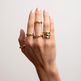 Anillo Rainbow Chunky | Alta Joyería