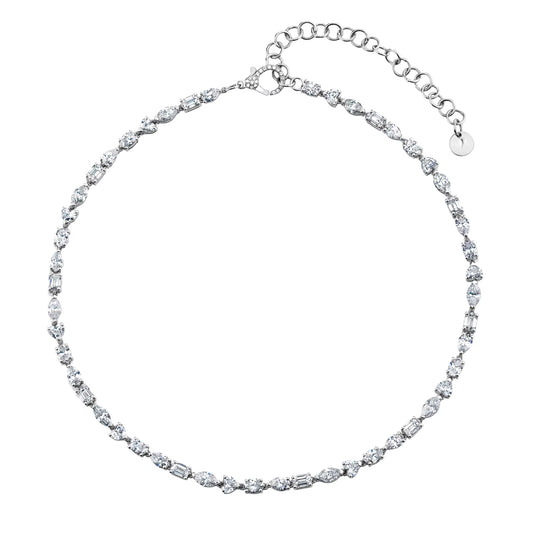 Collar Tennis Choker | Alta Joyería