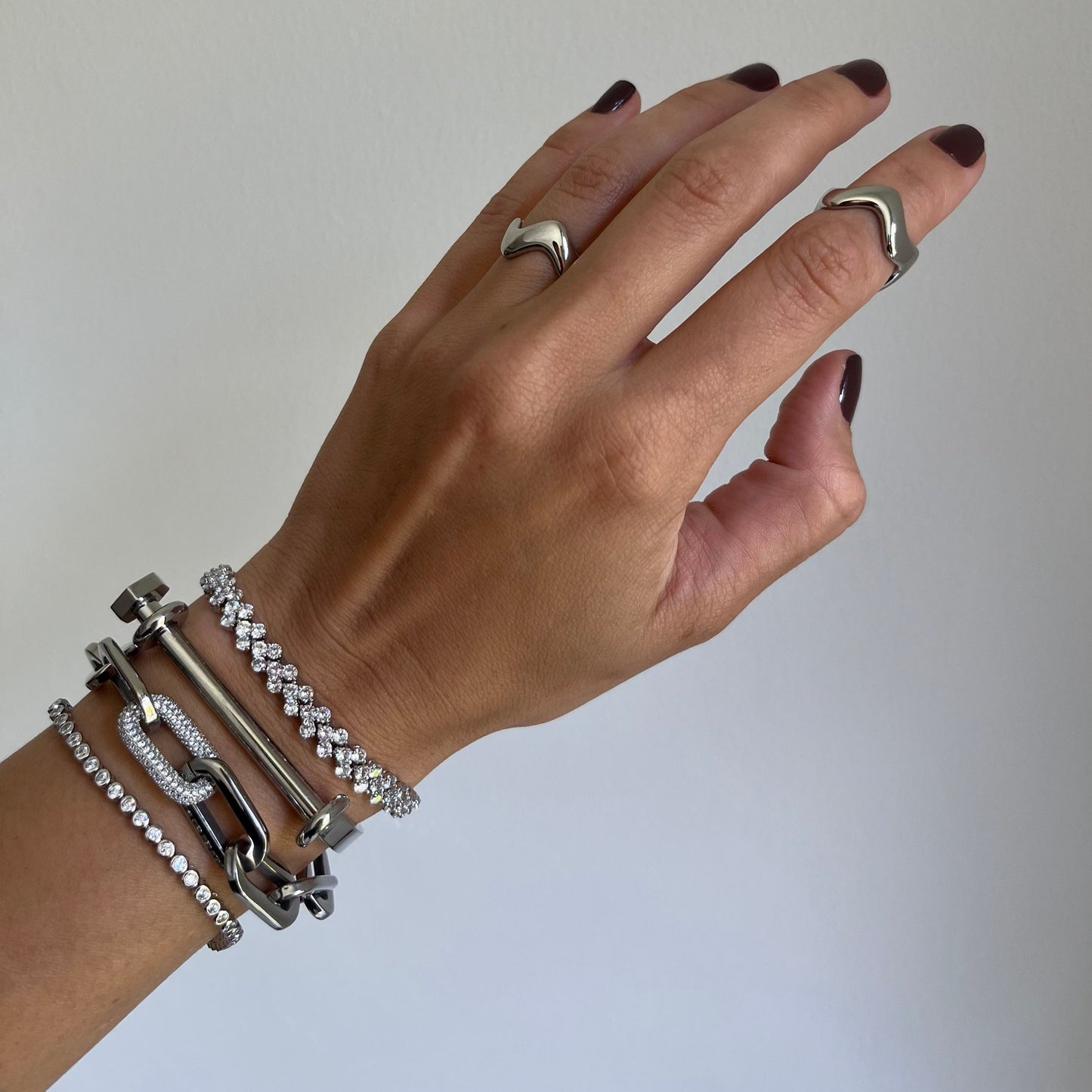 Brazalete Venus Silver