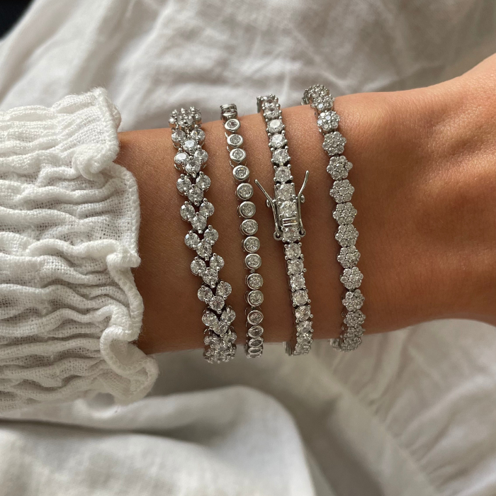 Pulsera Tennis Ajustable