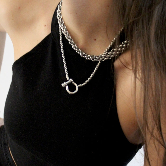 Collar Lucky Silver