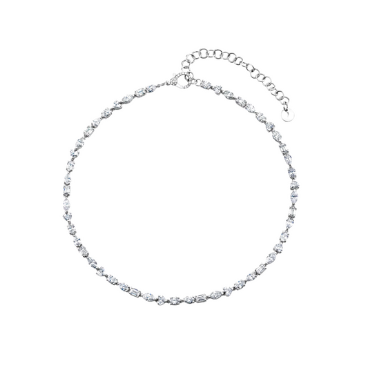 Collar Tennis Choker | Alta Joyería