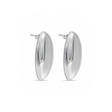 Zarcillos Ovalados Silver