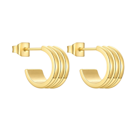 Zarcillos Mini Hoops Gold