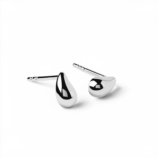 Bean Studs Silver | Alta Joyería